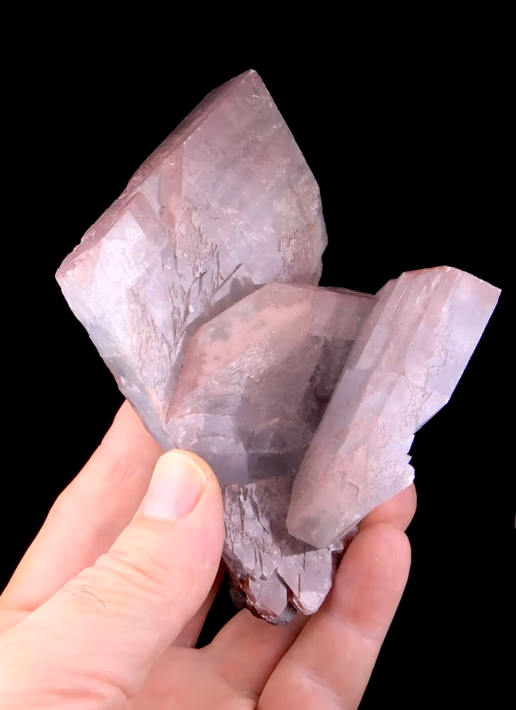 Baryte – Historic Hematite-Included Bladed Crystals with Red Zoning, 1800's Frizington Classic