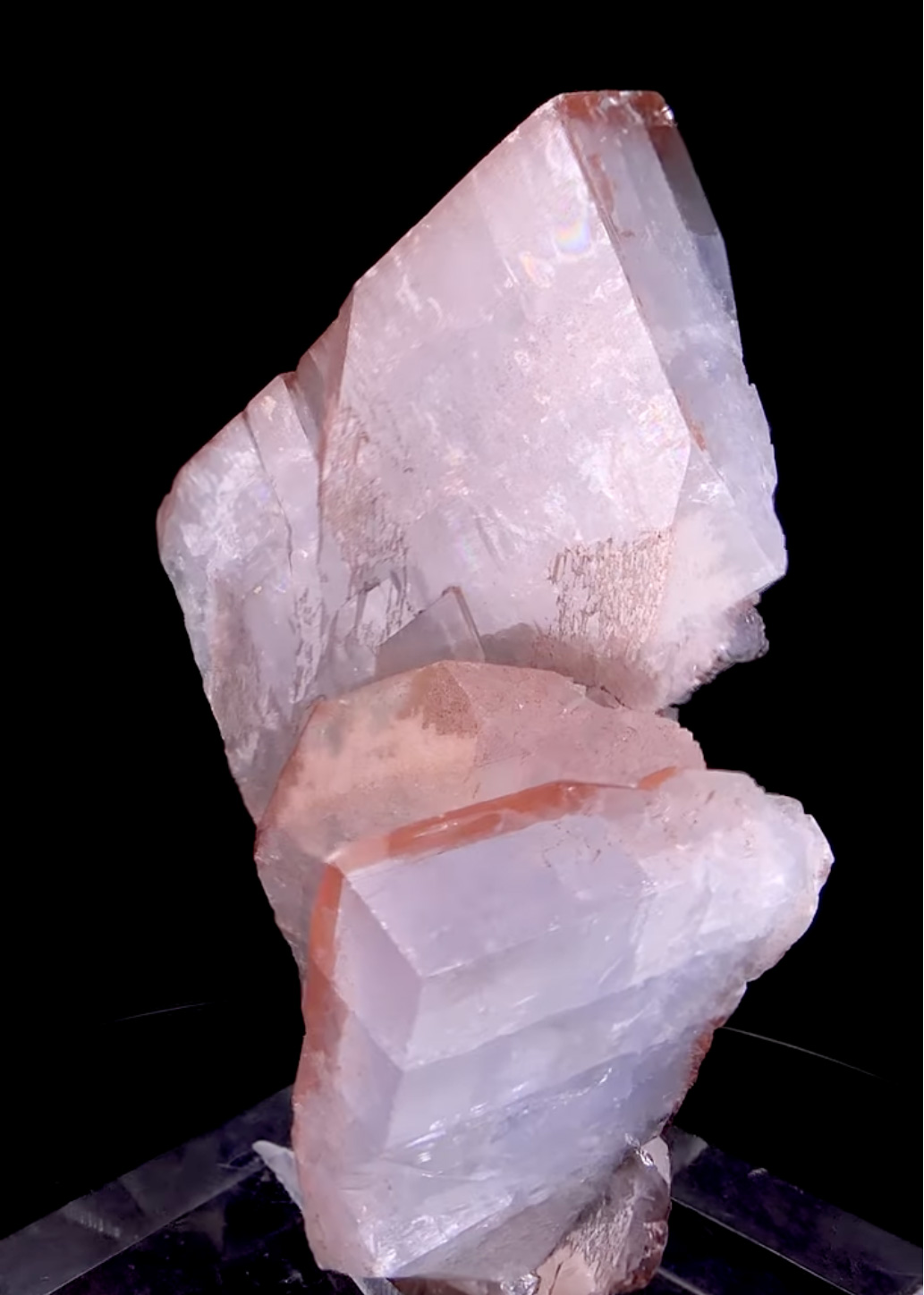 Baryte – Historic Hematite-Included Bladed Crystals with Red Zoning, 1800's Frizington Classic