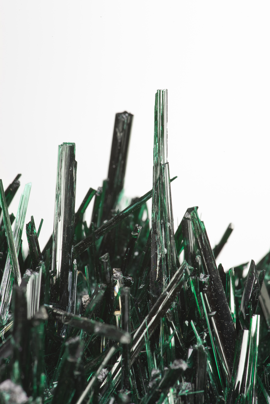 Brochantite Protruding Terminations