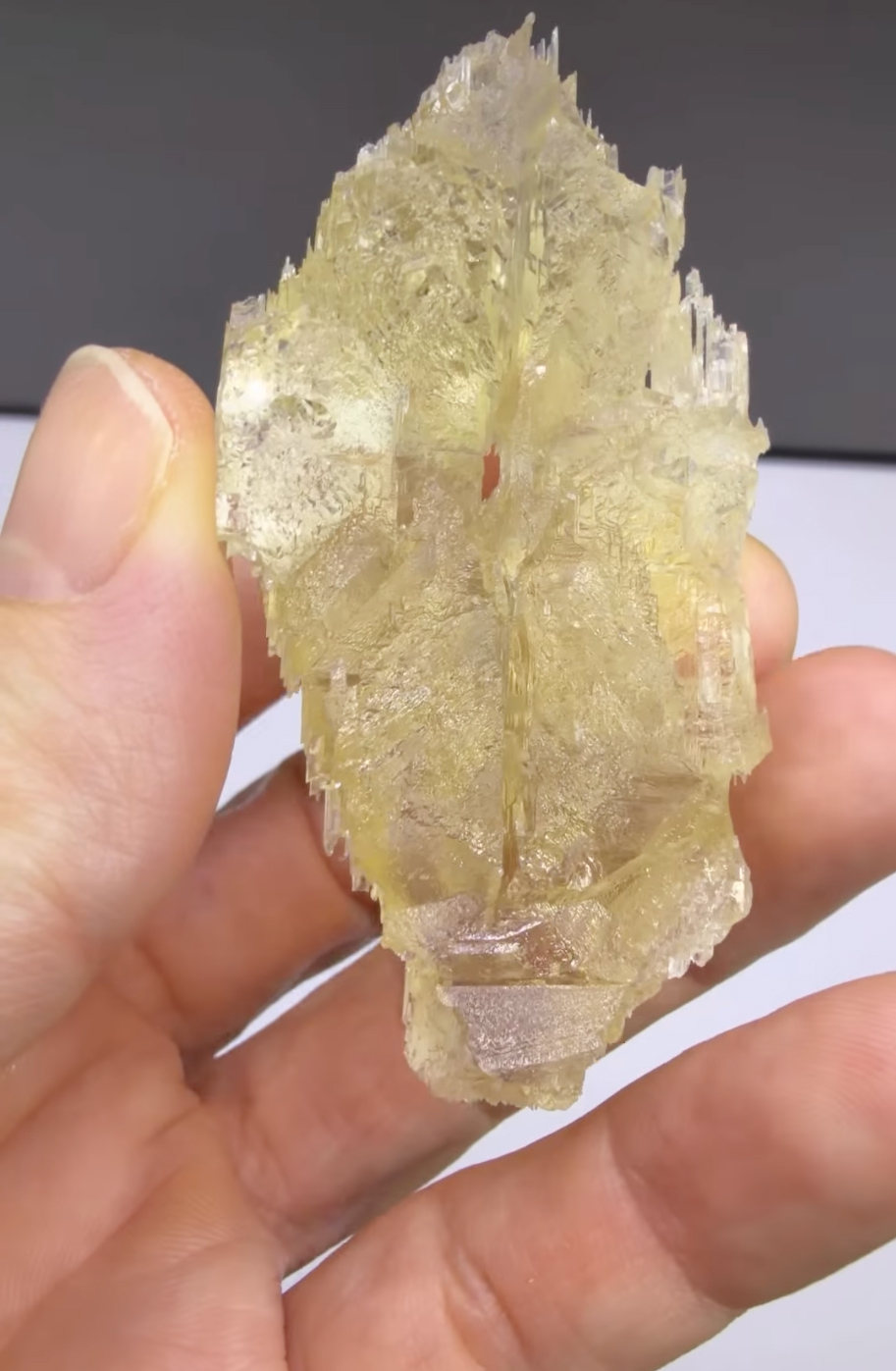 Baryte – Complete Double-Terminated Floater with Exceptional Gemminess and Natural Etching