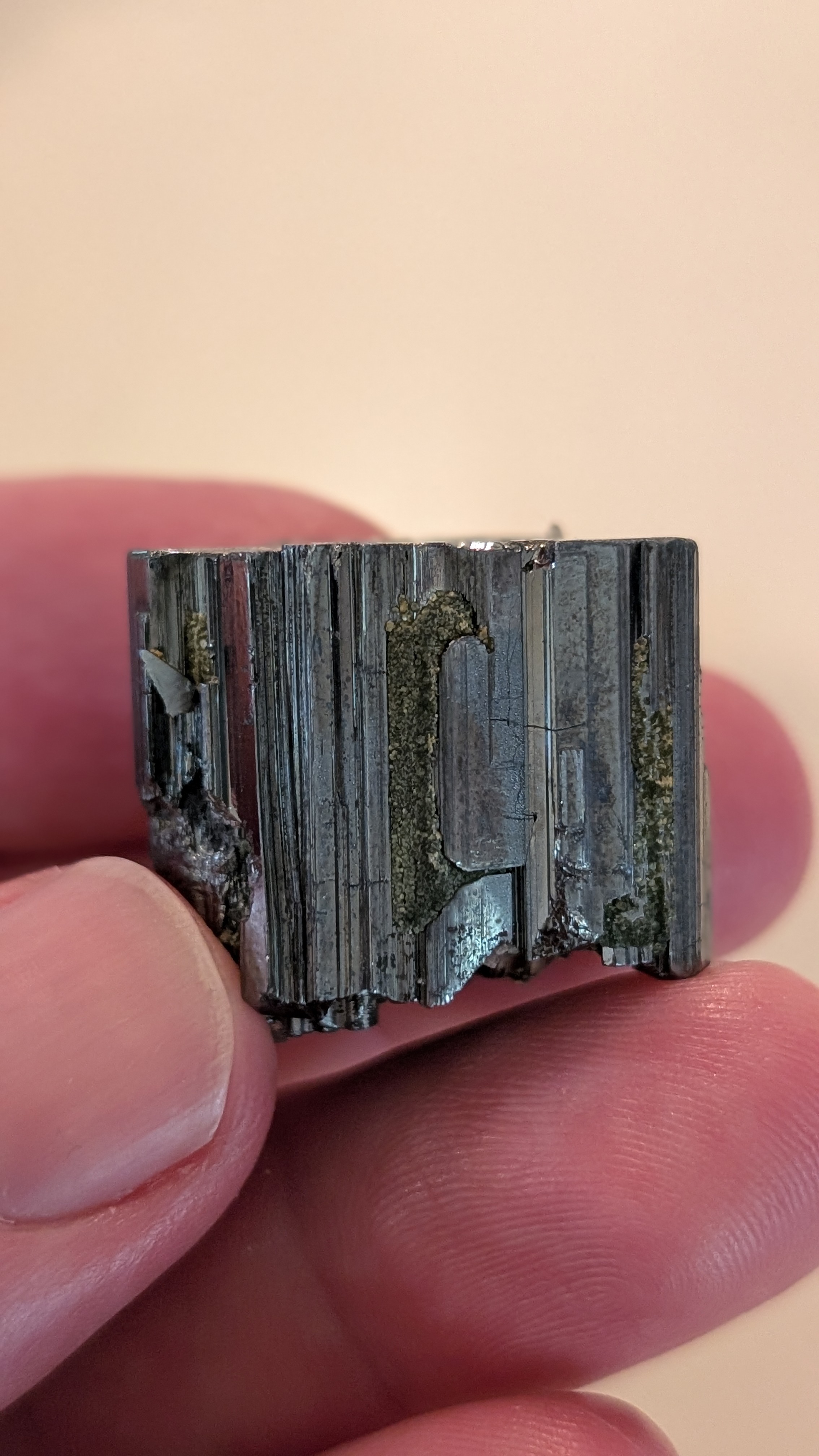 Bournonite with Quartz - Striated Cogwheel Twin with Terminated Quartz, Yaogangxian Mine