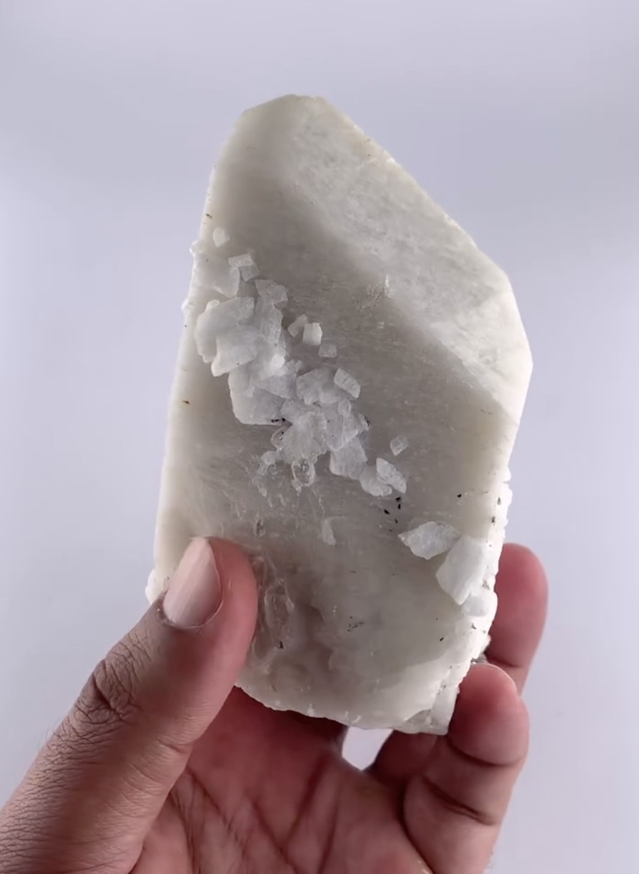Microcline - Baveno-Twinned Crystal on Feldspar Matrix, Skardu, Pakistan