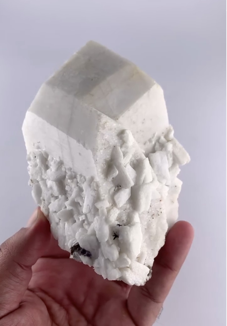Microcline - Baveno-Twinned Crystal on Feldspar Matrix, Skardu, Pakistan