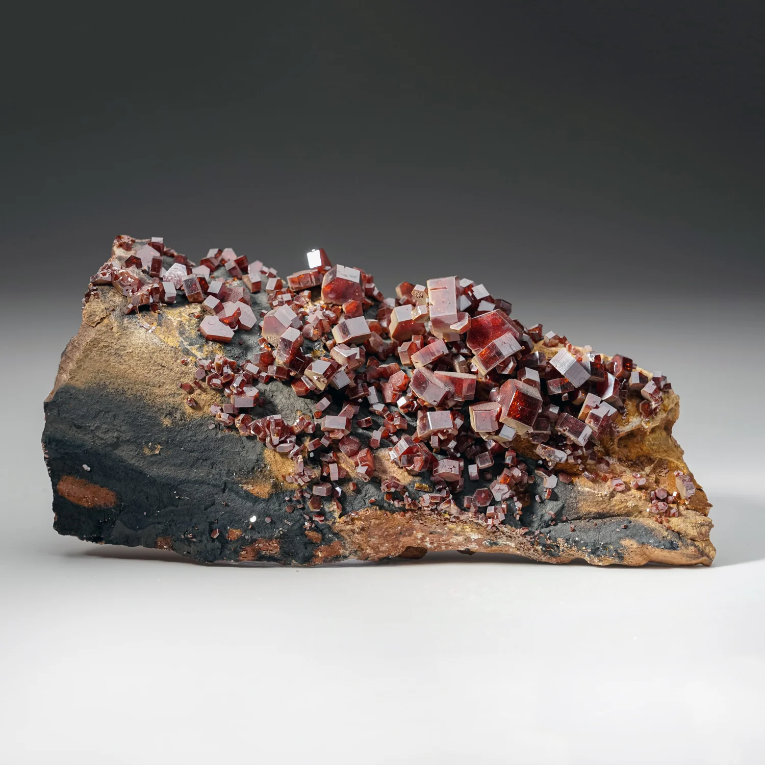 Vanadinite Cluster on Matrix
