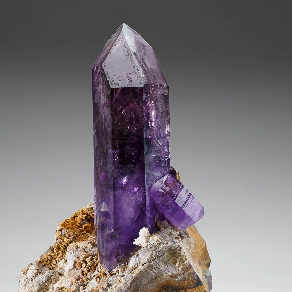 Large Brandberg Amethyst on Matrix