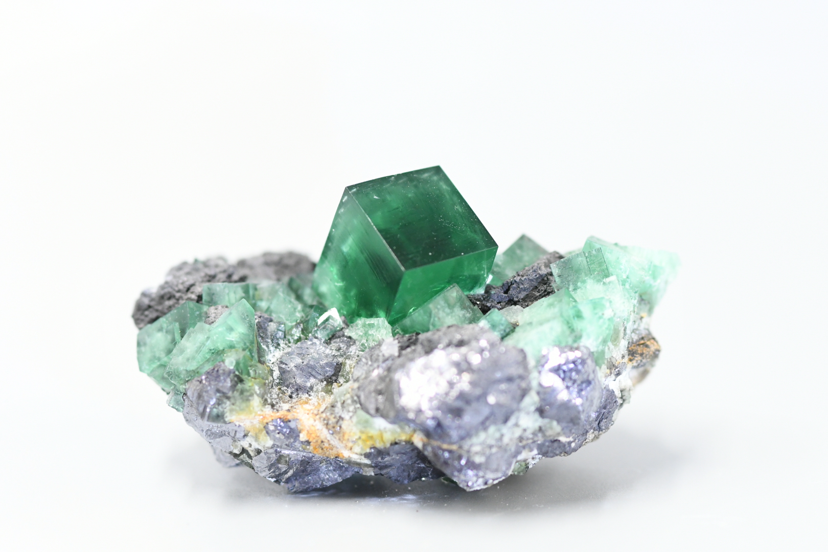 Fluorite - Color-Changing Green-Blue