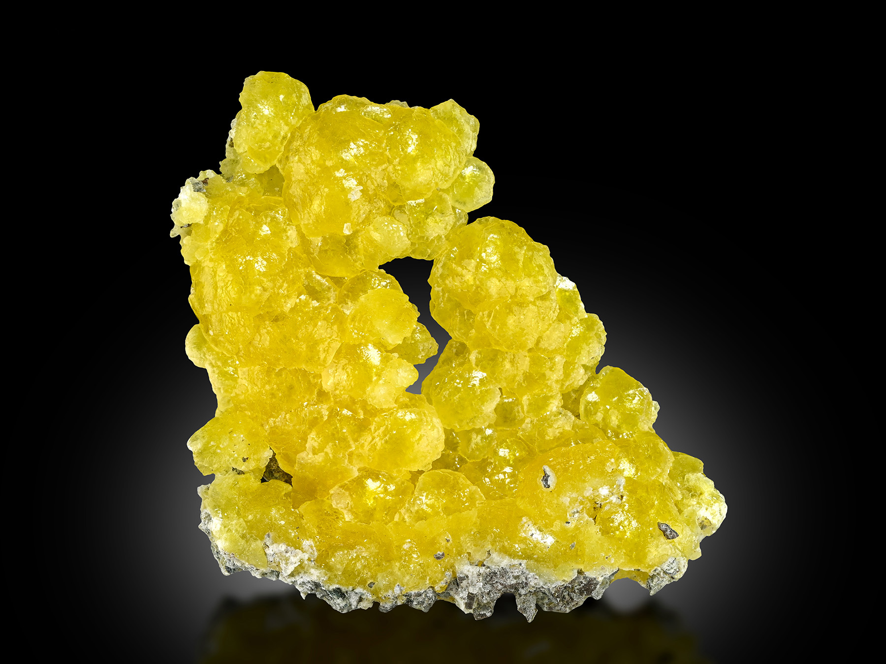 Brucite - Intensely Saturated Yellow - Pakistan