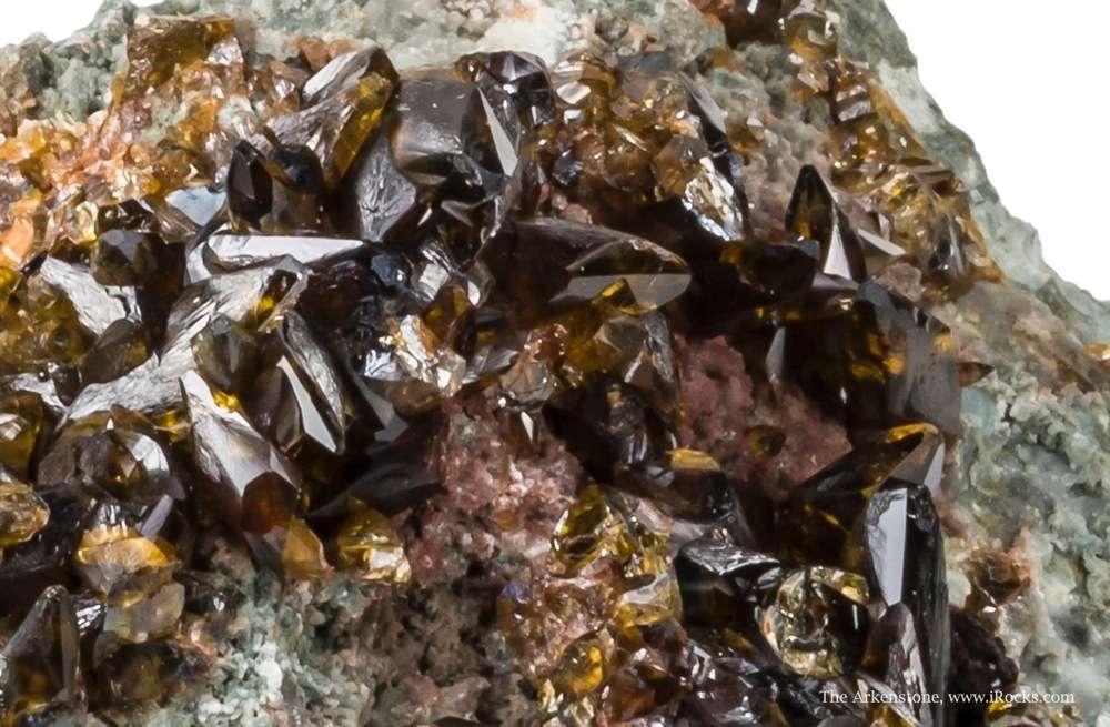 Siderite - Gem Scalenohedral / Dogtooth Crystals - Tsumeb