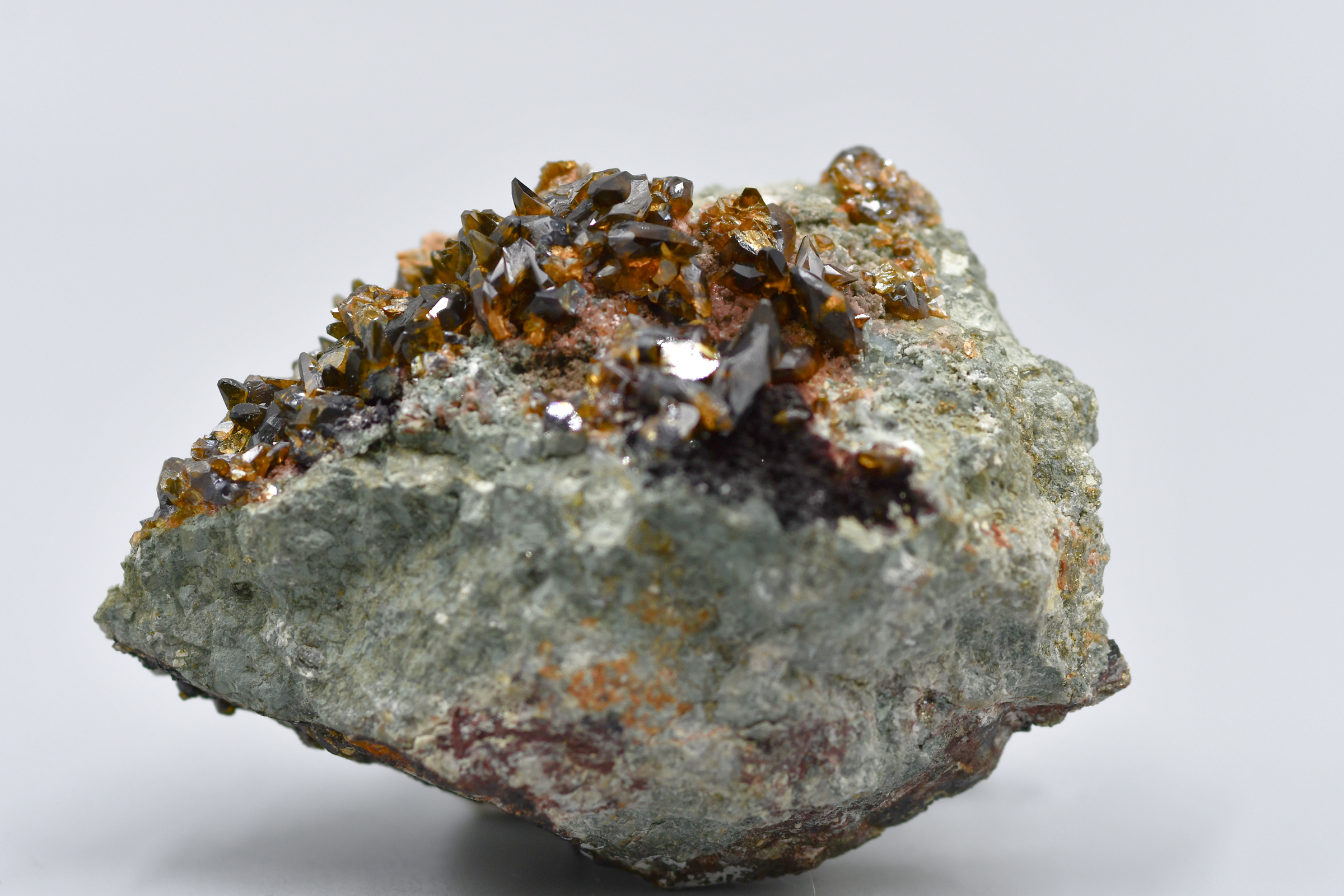 Siderite - Gem Scalenohedral / Dogtooth Crystals - Tsumeb